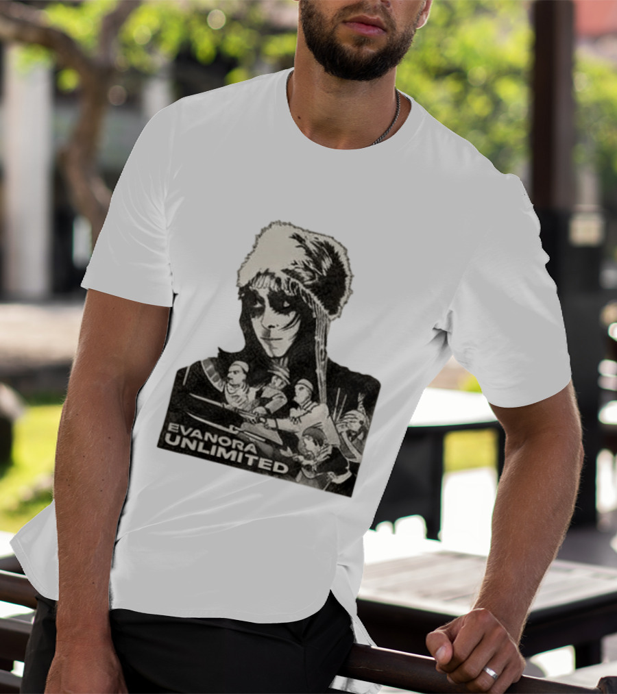 Evanora Unlimited North America Tour 2026 Tour Anime T-Shirt