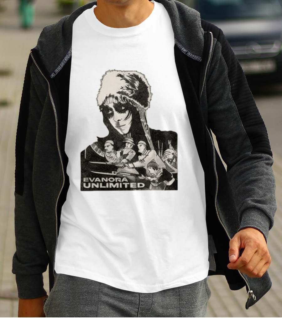 Evanora Unlimited North America Tour 2026 Tour Anime T-Shirt