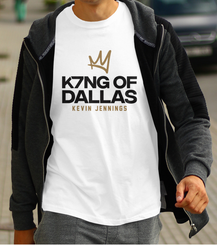 K7NG Of Dallas Kevin Jennings Crown T-Shirt