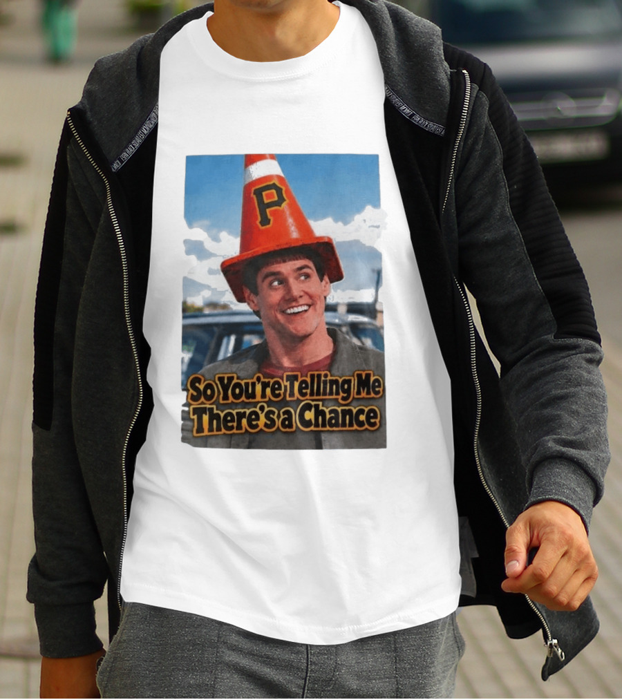 Jim Carrey Cone Hat P So You're Telling Me There's A Chance T-Shirt