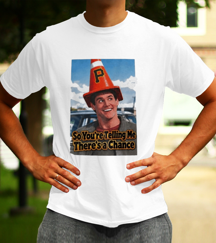 Jim Carrey Cone Hat P So You're Telling Me There's A Chance T-Shirt