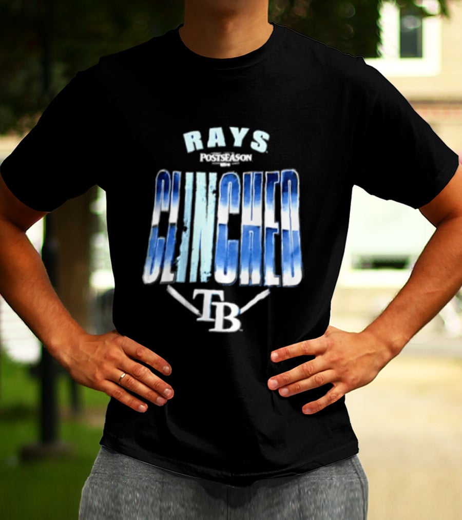 Rays Postseason Clinched TB 2026 T-Shirt
