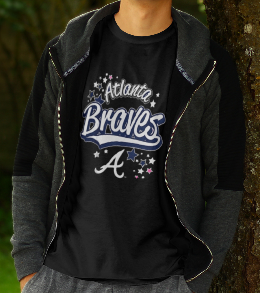 Atlanta Braves Velcro Stars A T-Shirt