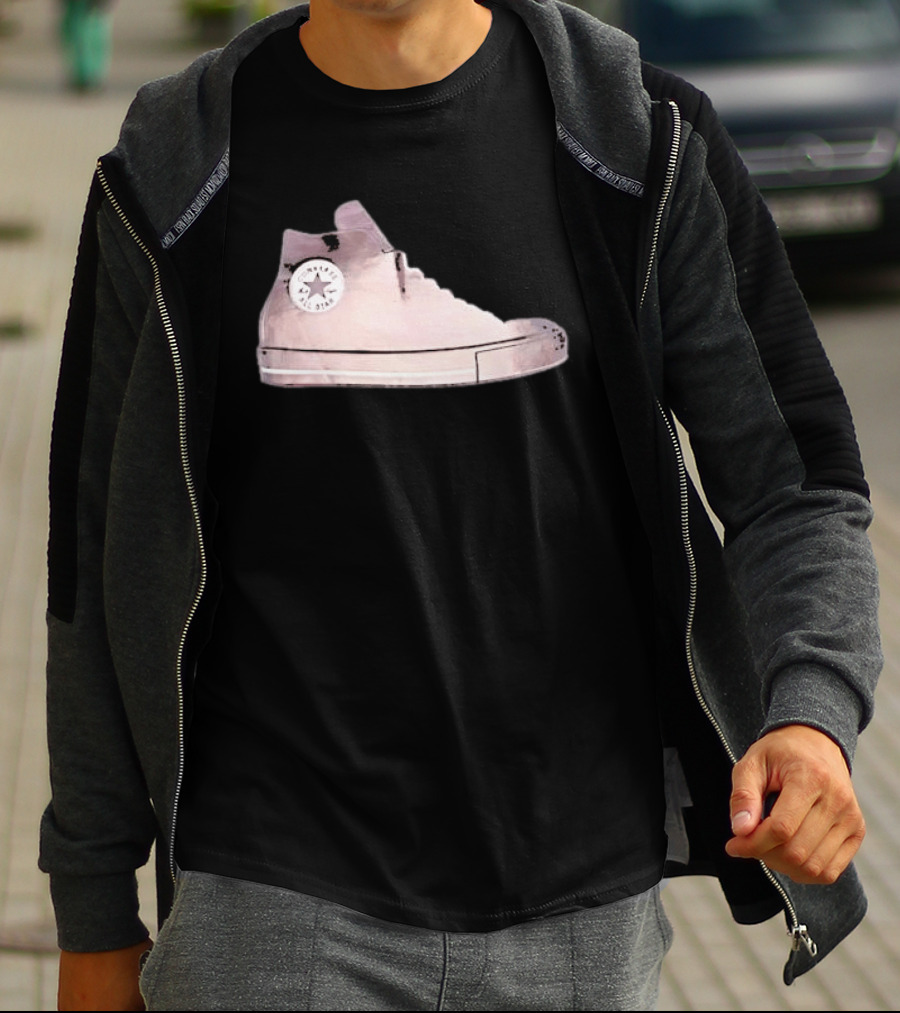 Converse Matte Chuck Taylor All Star High Top Sneaker T-Shirt