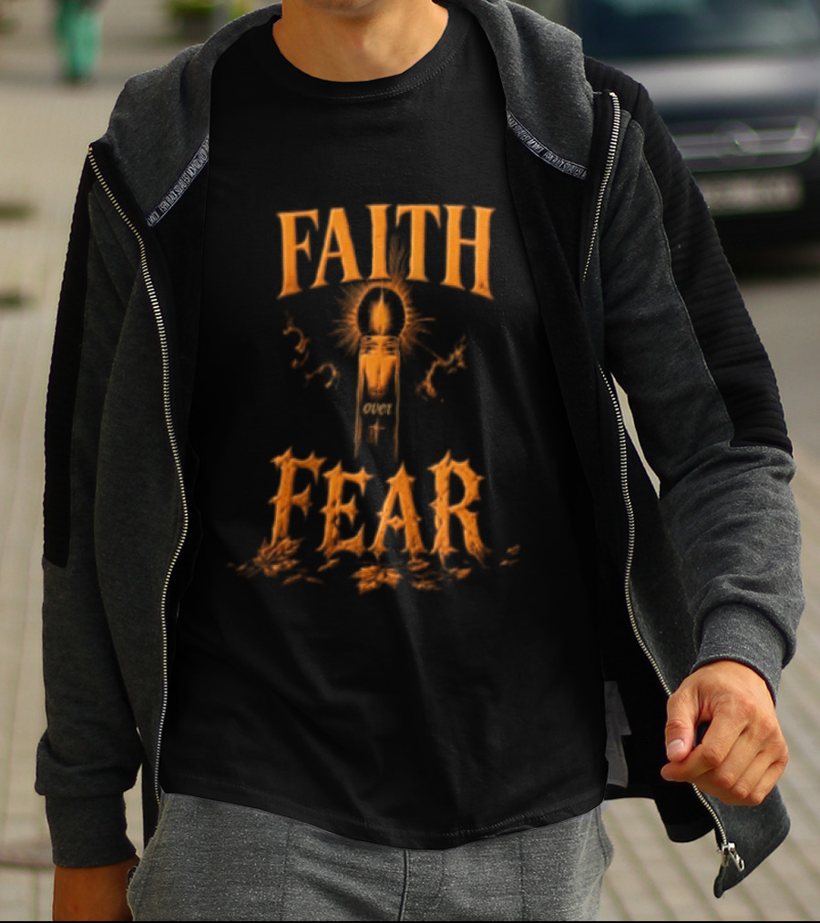 Faith Over Fear Spooky Halloween T-Shirt