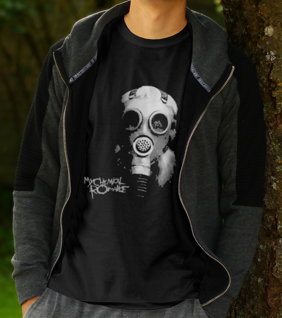 My Chemical Romance Gas Mask Mother War We're Damned Afterall T-Shirt