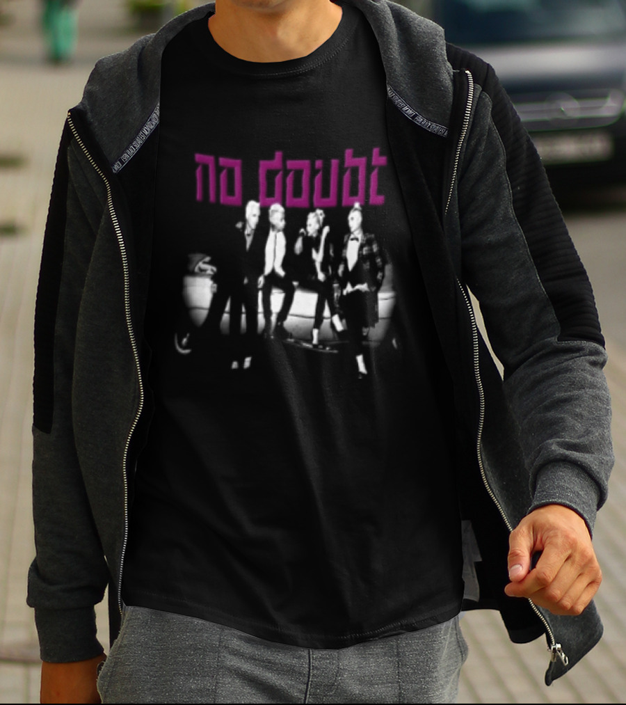 No Doubt Band Vintage Photo Pink T-Shirt