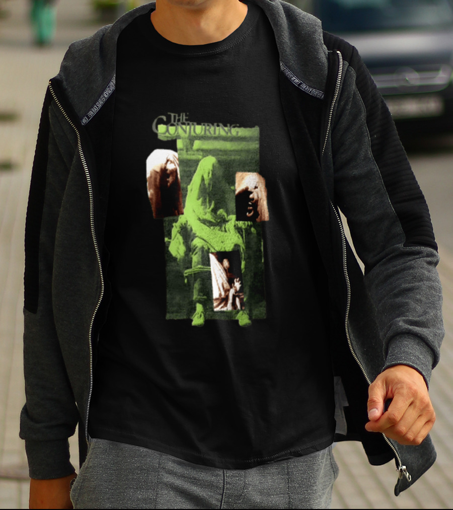 The Conjuring Horror Imagery And Eerie Figures T-Shirt