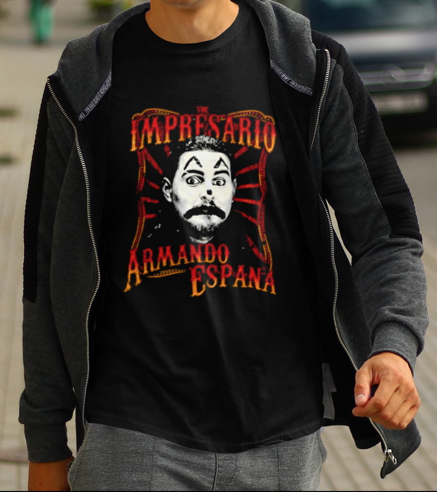 Impresario Armando Espana Clown Face T-Shirt