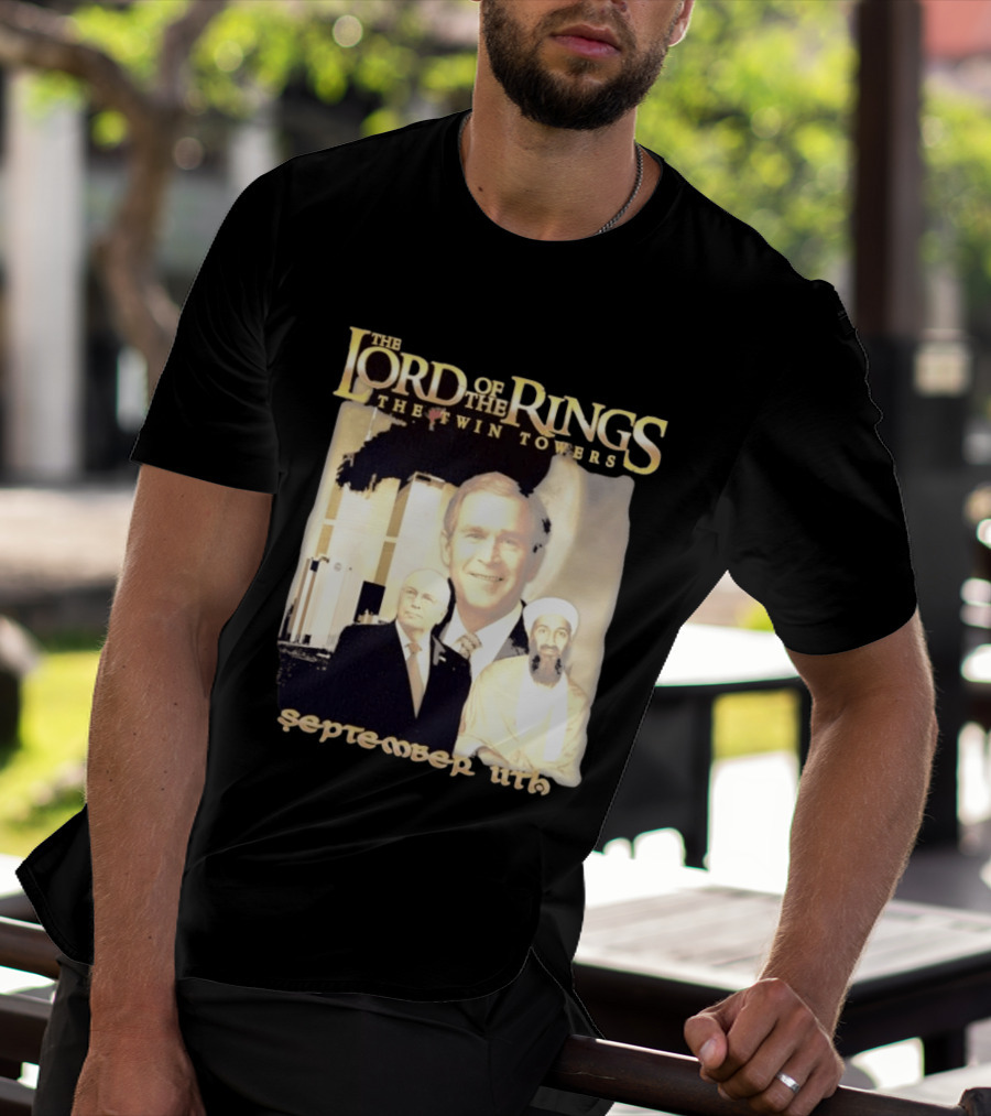 The Lord Of The Rings The Twin Towers September 11th T-Shirt