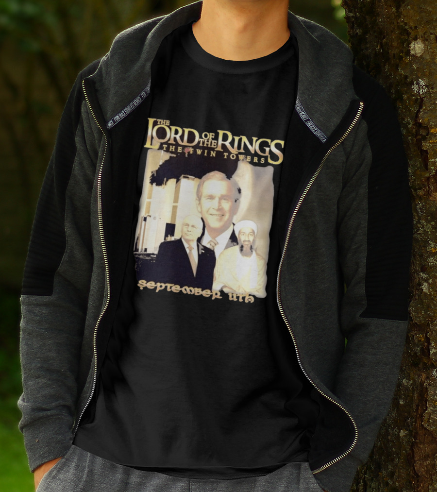 The Lord Of The Rings The Twin Towers September 11th T-Shirt