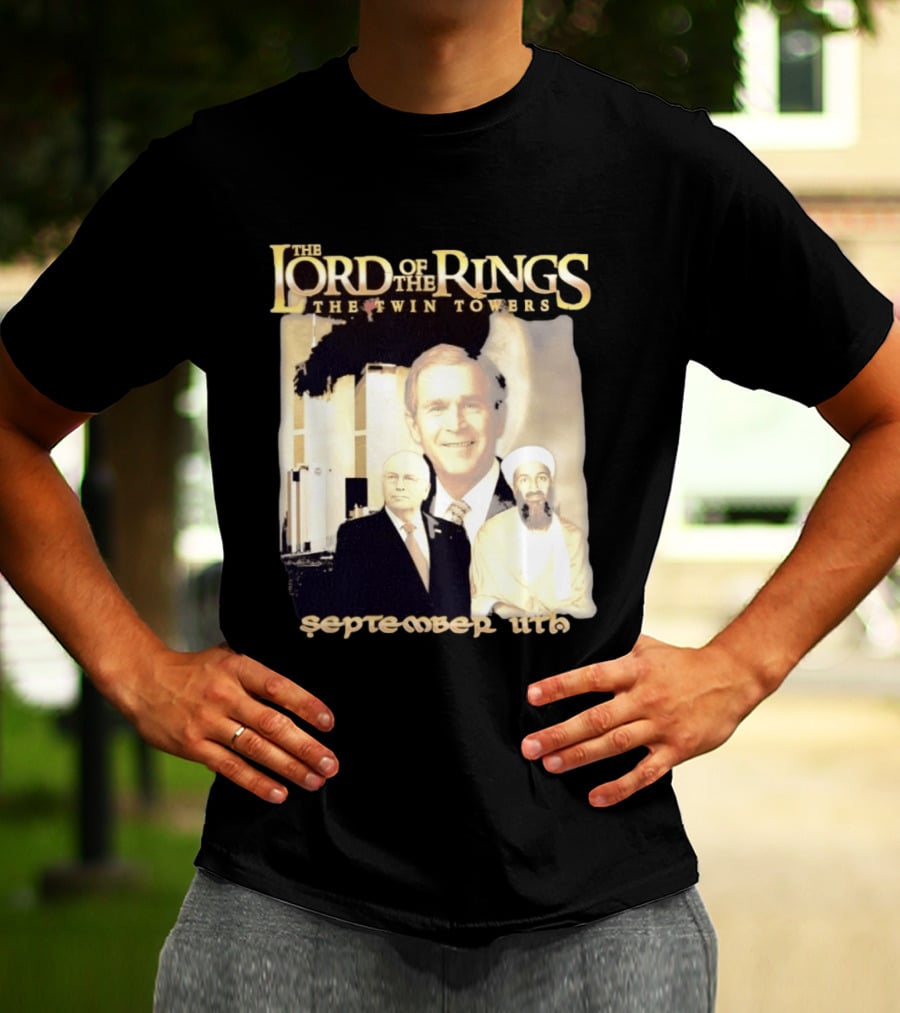 The Lord Of The Rings The Twin Towers September 11th T-Shirt