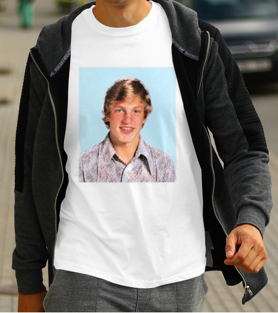 Awesome Matthew McConaughey High School Photo Retro Vibe T-Shirt