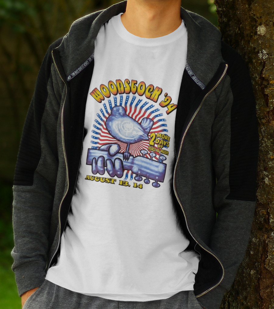 Von Miller Woodstock '94 August 13 14 2 More Days Of Peace And Music T-Shirt