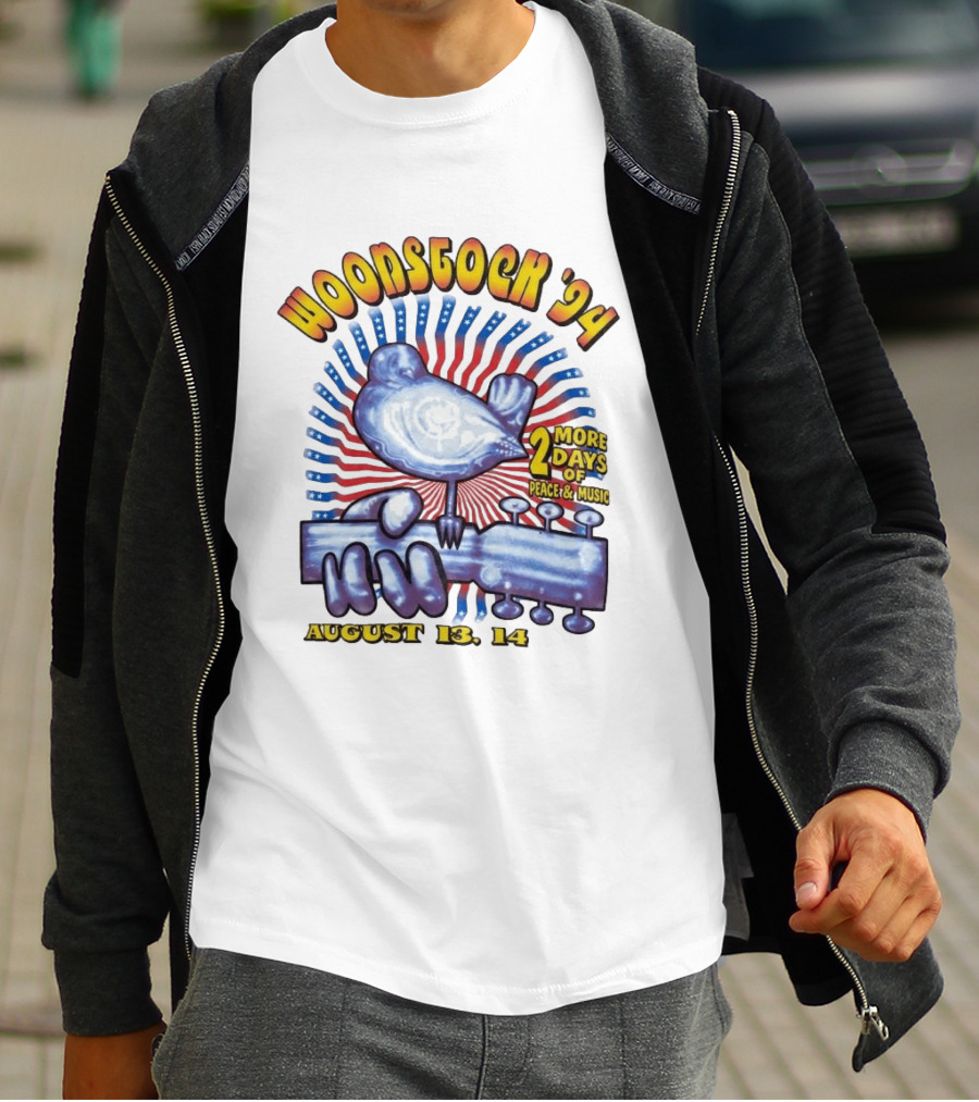Von Miller Woodstock '94 August 13 14 2 More Days Of Peace And Music T-Shirt