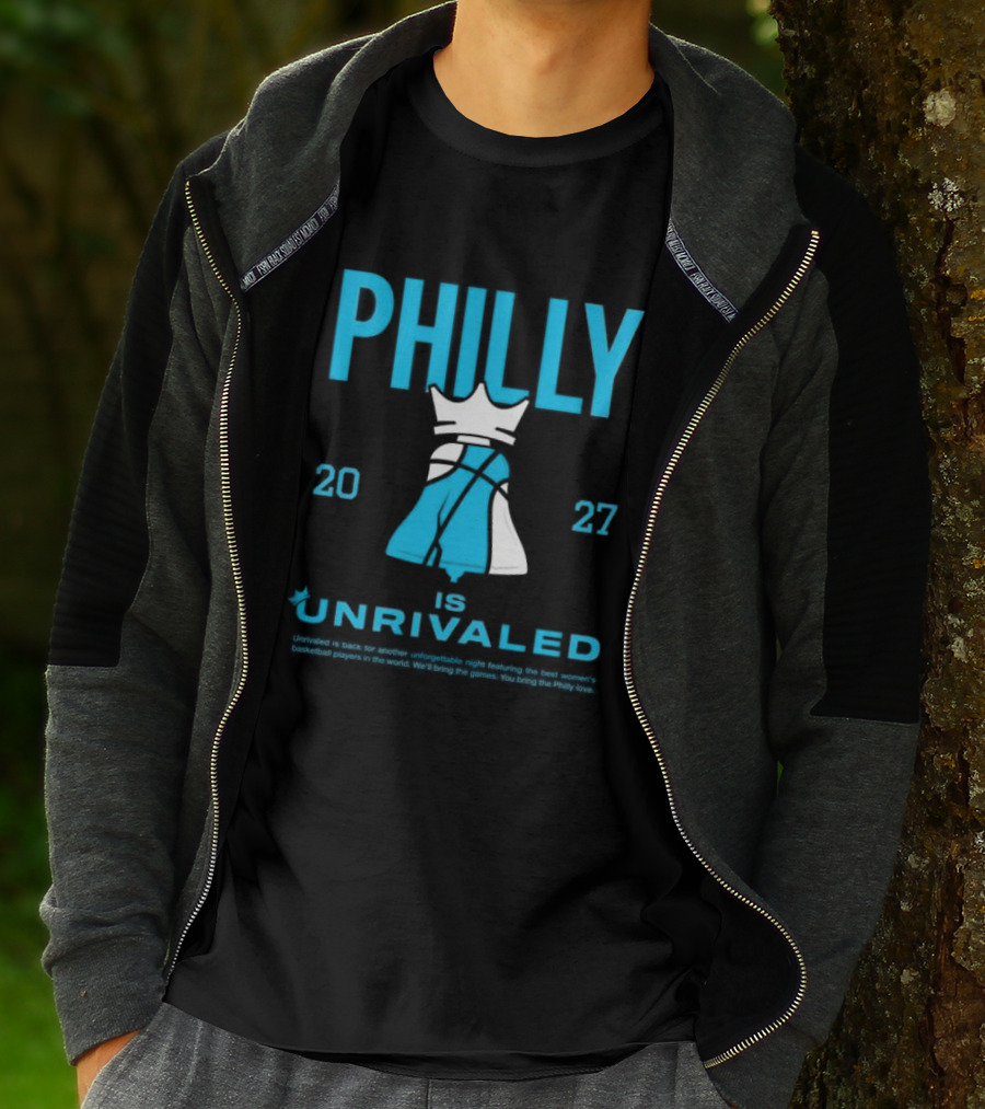 Philly Unrivaled 2027 Basketball Shop Season 3 Bus Tour Philadelphia T-Shirt