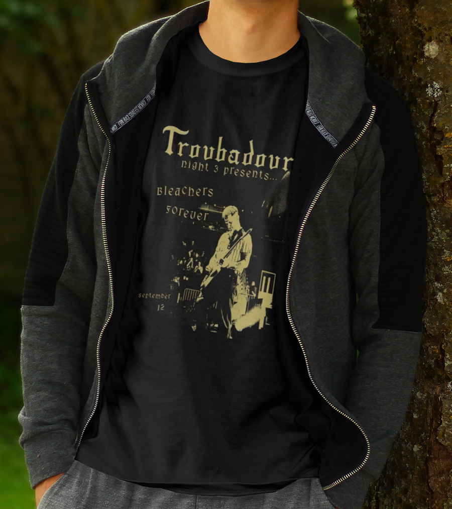 Troubadour Night 3 Presents Bleachers Forever September 12 2026 T-Shirt