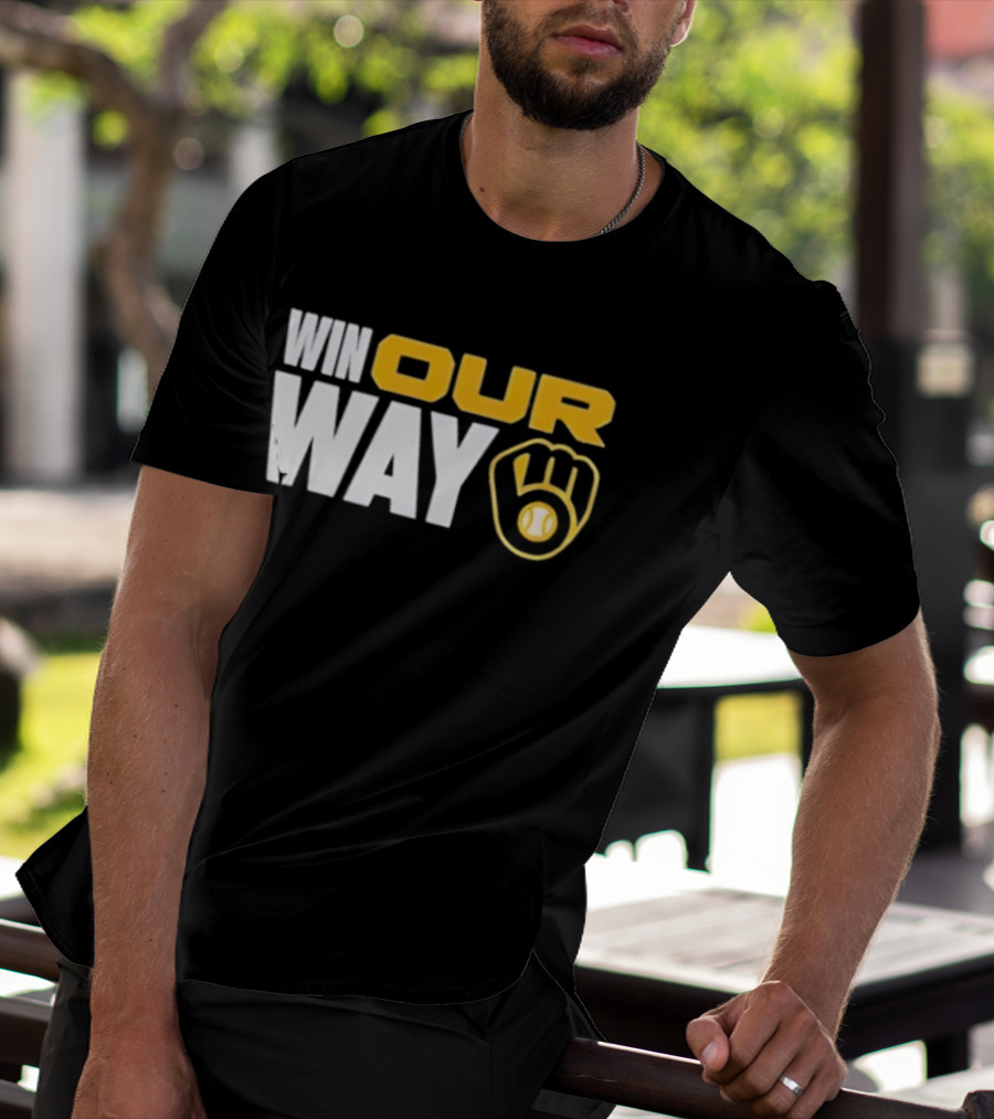 Milwaukee Brewers 2026 Postseason Win Our Way Clinched T-Shirt