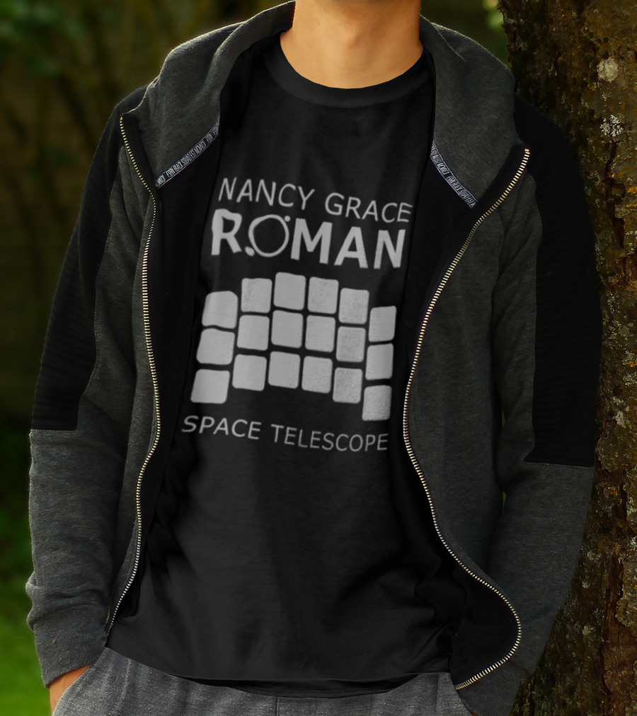 Nancy Grace Roman Space Telescope NASA Mission Square T-Shirt
