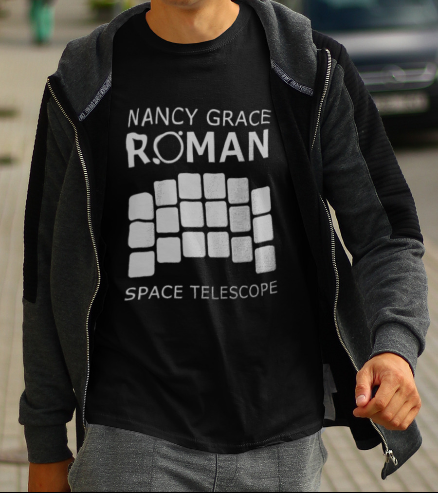 Nancy Grace Roman Space Telescope NASA Mission Square T-Shirt