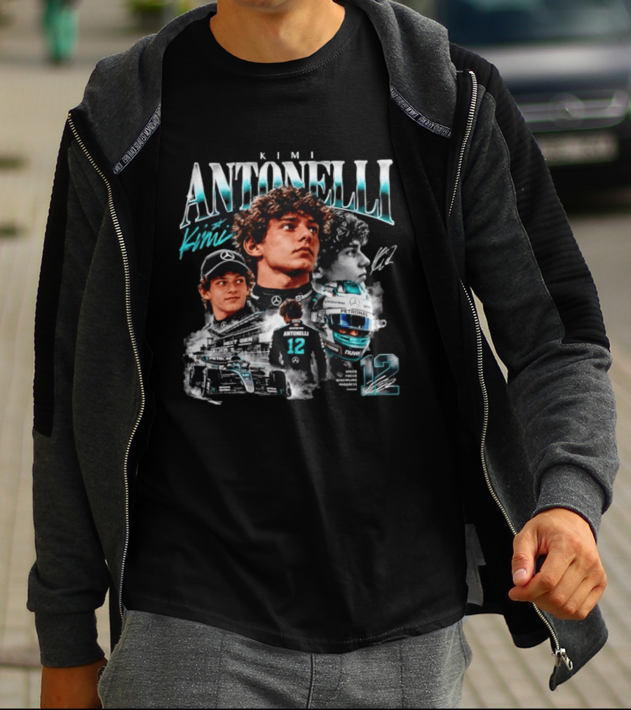 Kimi Antonelli F1 Petronas Mercedes Next Gen Racing Speed Discipline 2026 12 T-Shirt