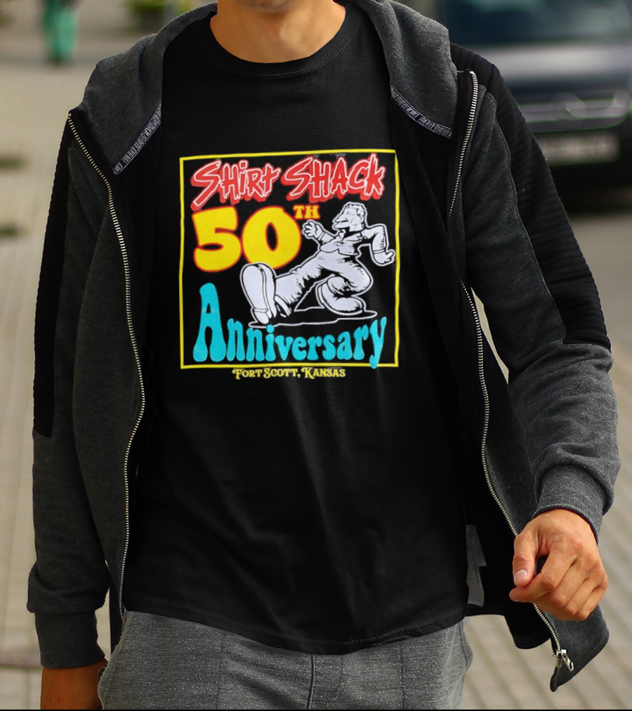 Shirt Shack 50th Anniversary Fort Scott Kansas T-Shirt