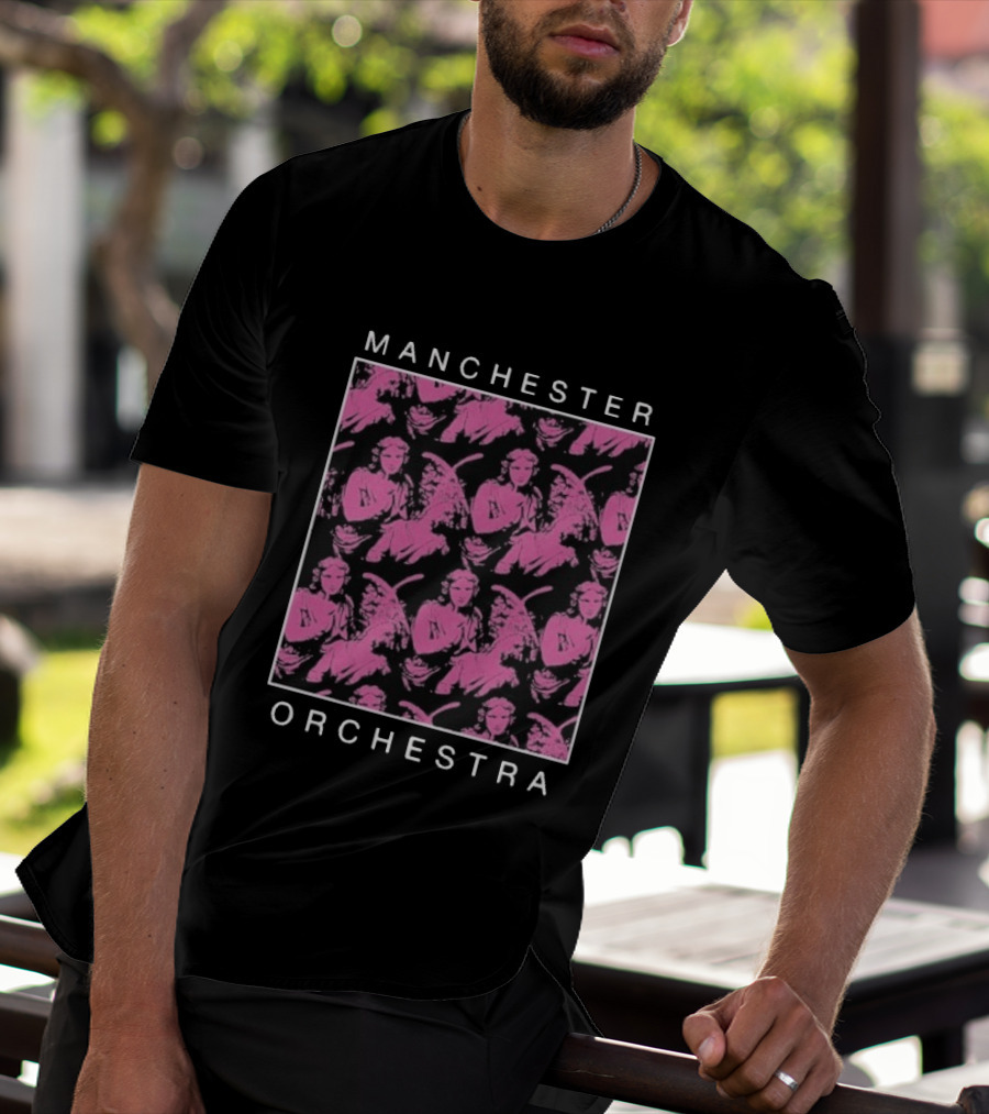 Manchester Orchestra Angels Pink T-Shirt