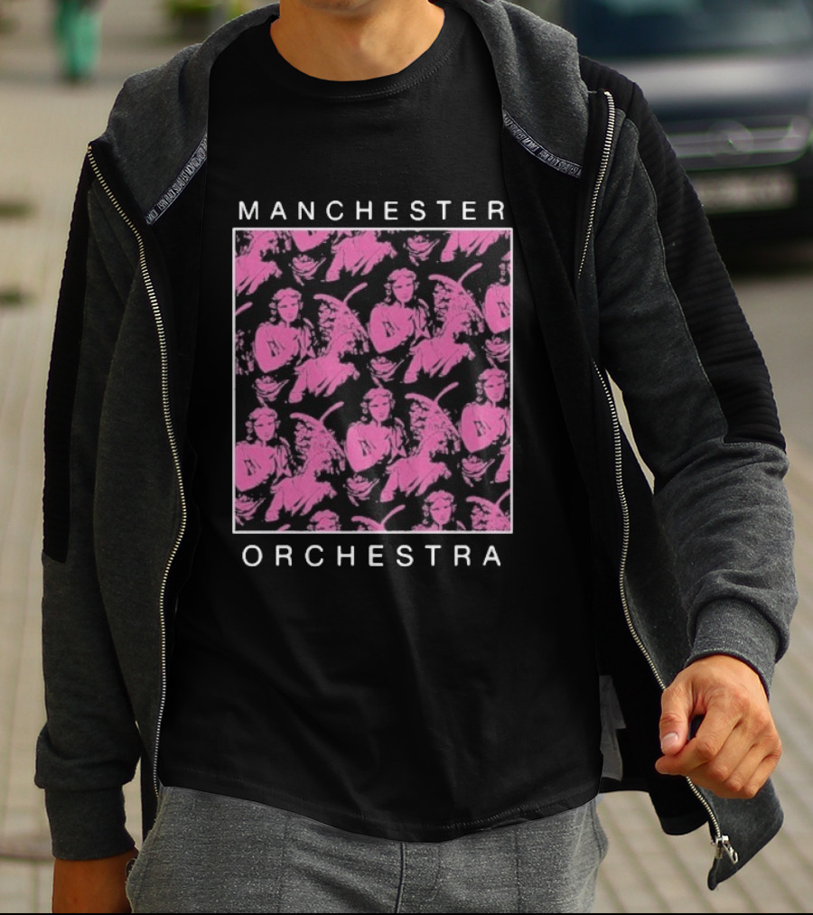 Manchester Orchestra Angels Pink T-Shirt