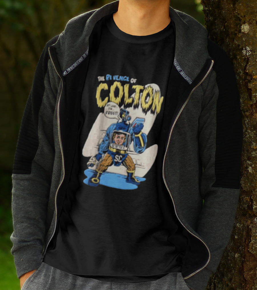The Revenge Of Colton At Last I Am Free SC Robot Camera Head Video T-Shirt