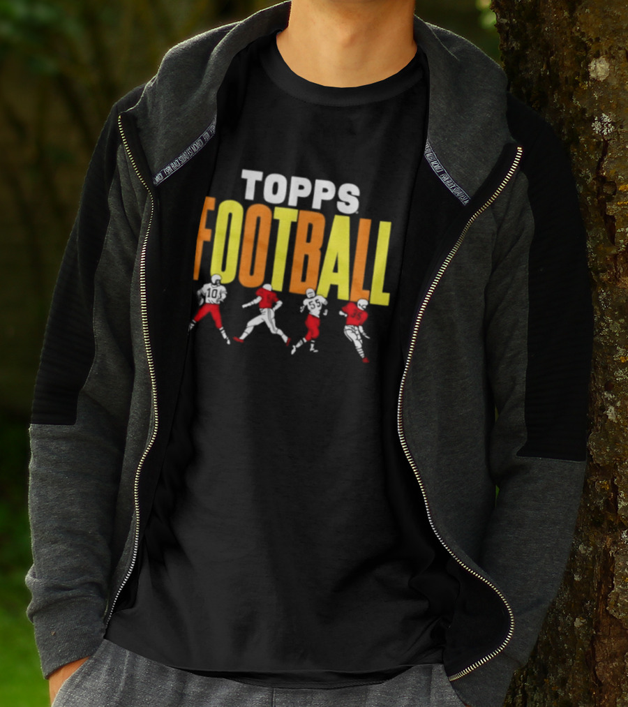 Topps Football Multicolor Players T-Shirt