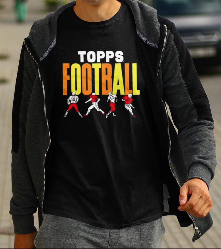 Topps Football Multicolor Players T-Shirt