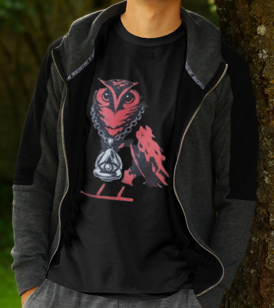 Yeat Store Love Lyfe Ovo Tour Owl With Eye Pendant T-Shirt