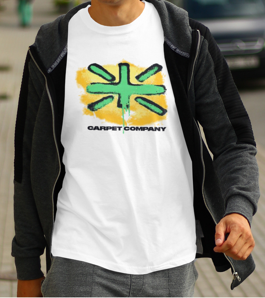 Carpet Company Union Jack White T-Shirt