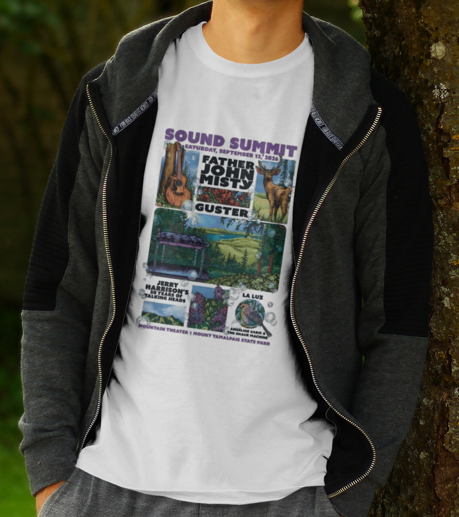 Sound Summit 2026 Father John Misty Guster Marin County MD September 12 Mountain Theater T-Shirt
