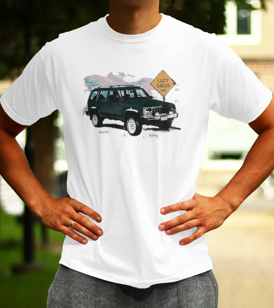 Lucy Dacus Forever Is A Feeling Green Truck Sign Infinity T-Shirt