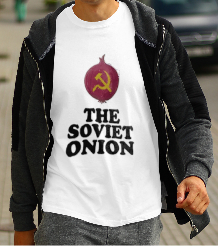 The Soviet Onion Hammer And Sickle T-Shirt