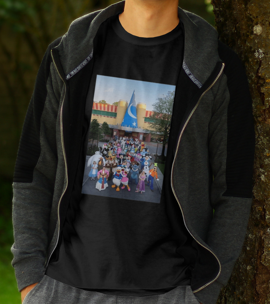 Happy The Magic Of Disney Animation Opening Day At Disney Hollywood Studios Characters T-Shirt