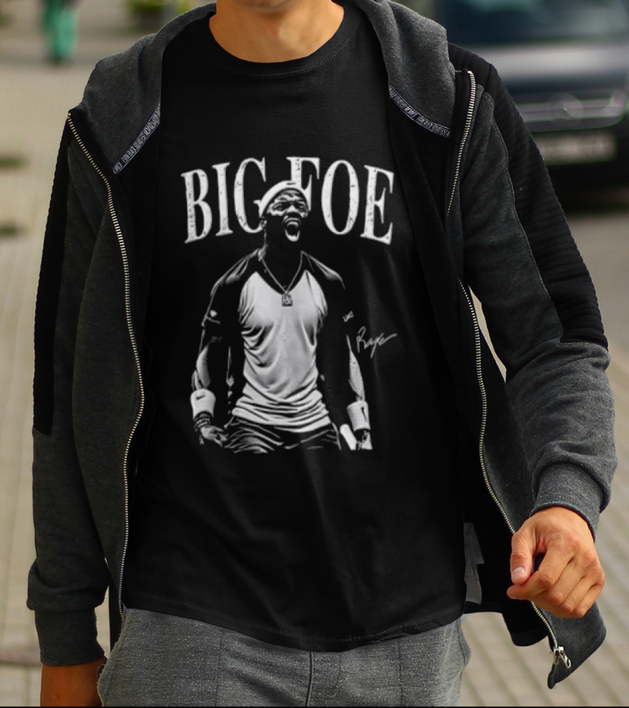 Big Foe Tennis Signature Athlete Celebrates Victory T-Shirt