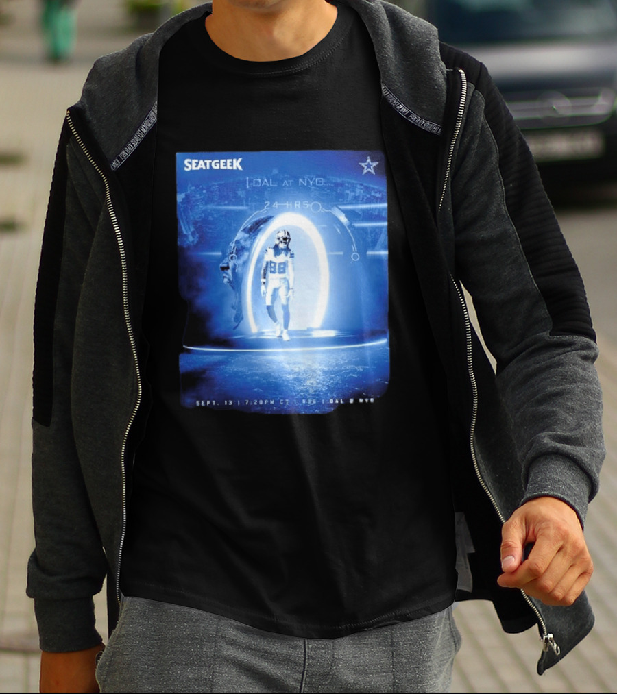 Seatgeek Dallas Vs New York Giants MetLife Stadium September 13 2026 24 Hrs Countdown T-Shirt