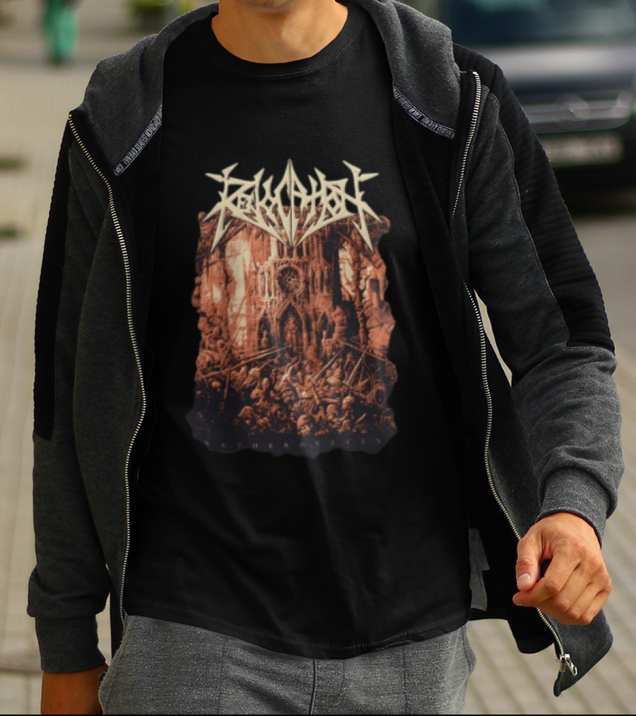Revocation Netherheaven Boot Band Heavy Metal Album T-Shirt