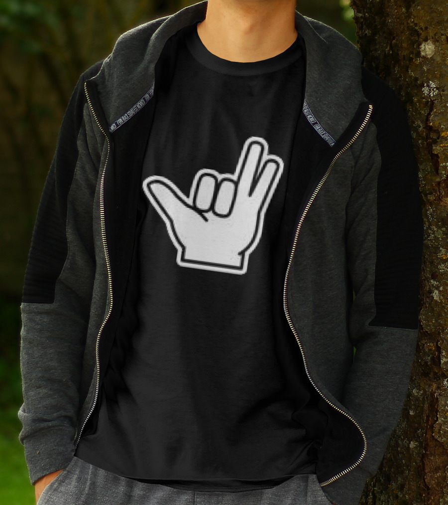 8Ro8 Shop Hammajang Shaka Hand Gesture T-Shirt