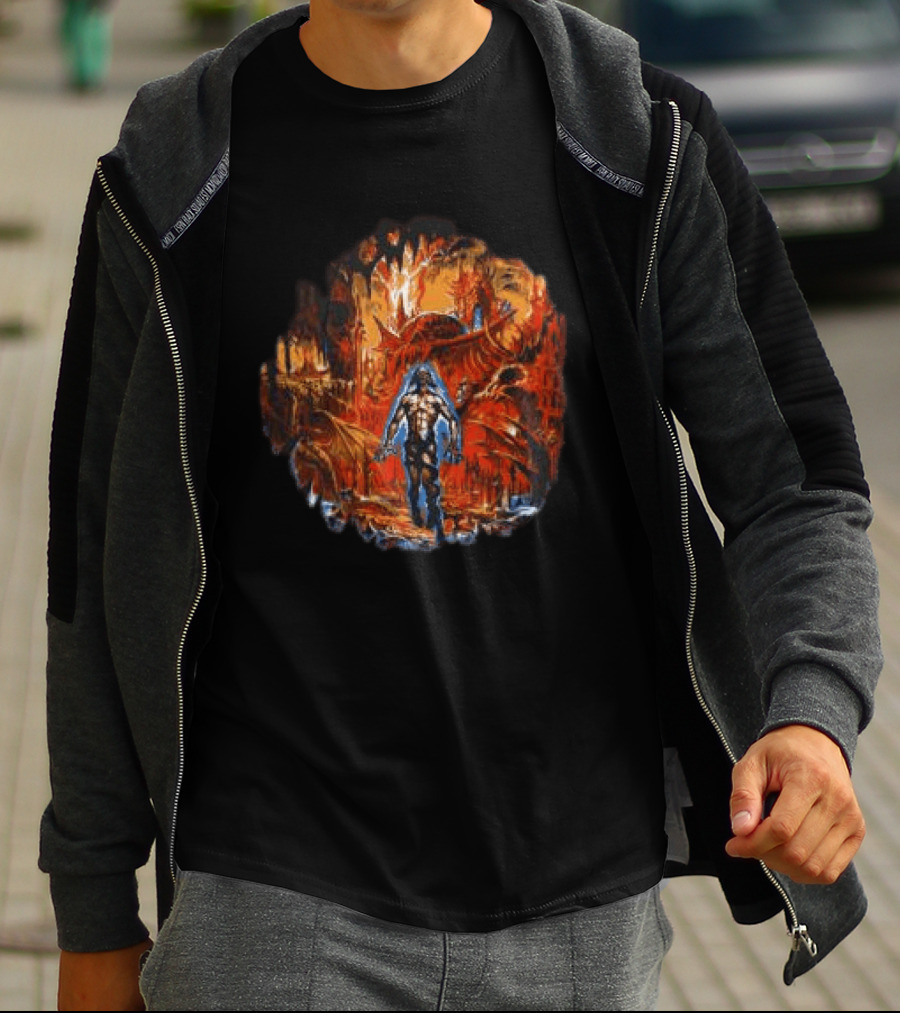200 Stab Wounds Lowest Form Gothic Demon Cave Fantasy T-Shirt