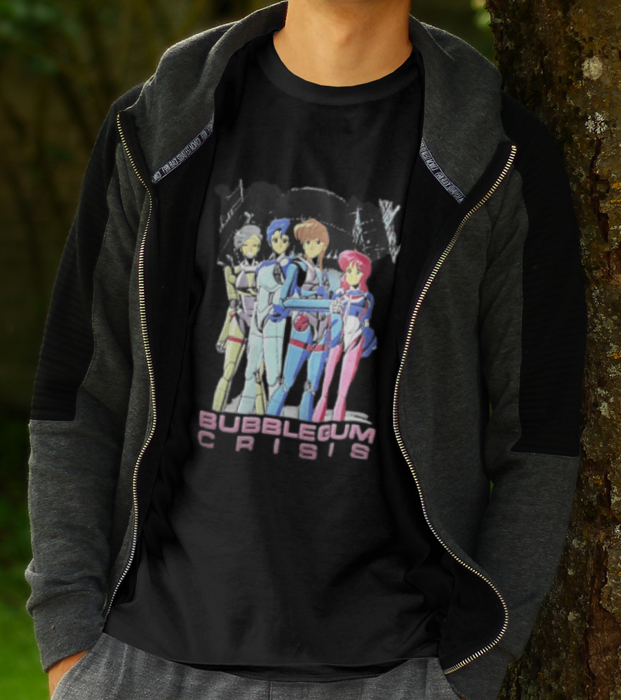 Bubblegum Crisis Female Warriors Cyberpunk Hardsuits Anime T-Shirt