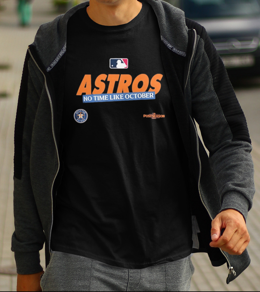 Houston Astros No Time Like October 2026 MLB Postseason T-Shirt