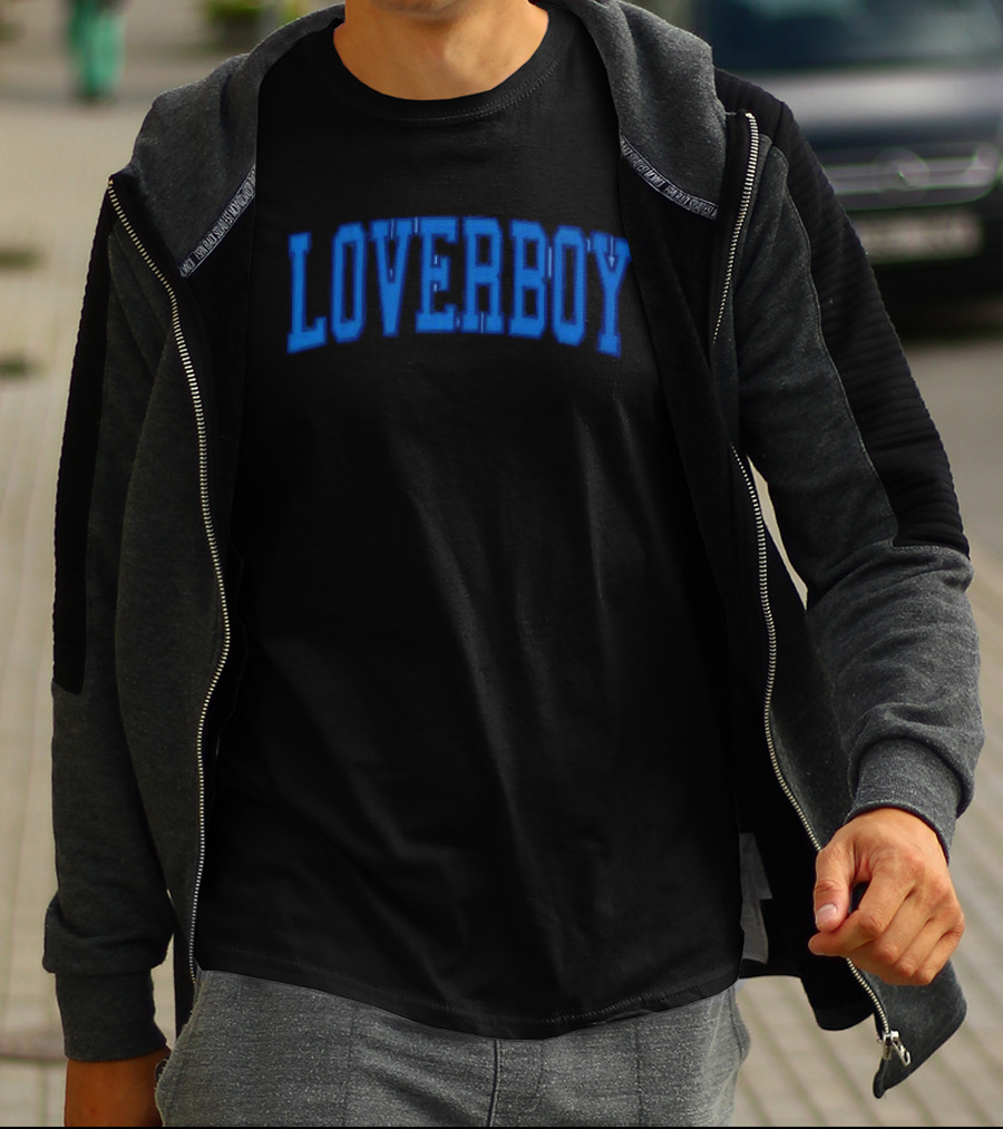 Loverboy Store September Mockneck Collection T-Shirt