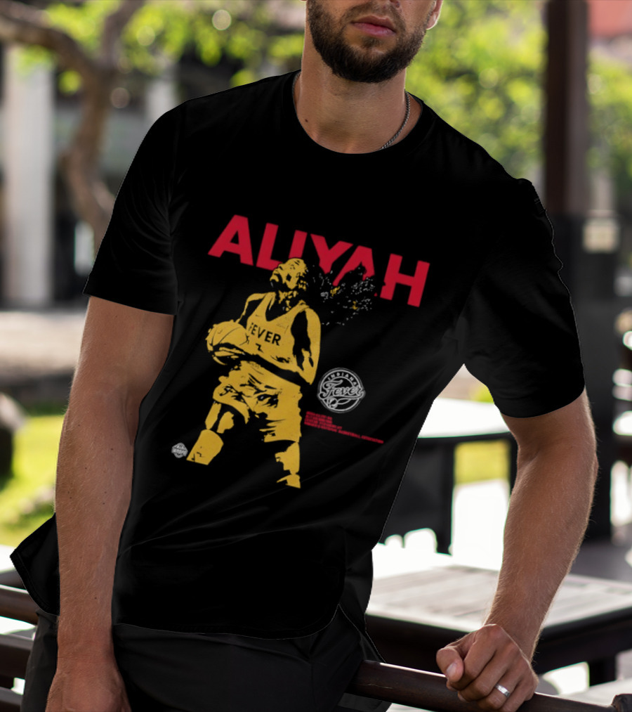 Indiana Fever Aliyah Basketball Player T-Shirt