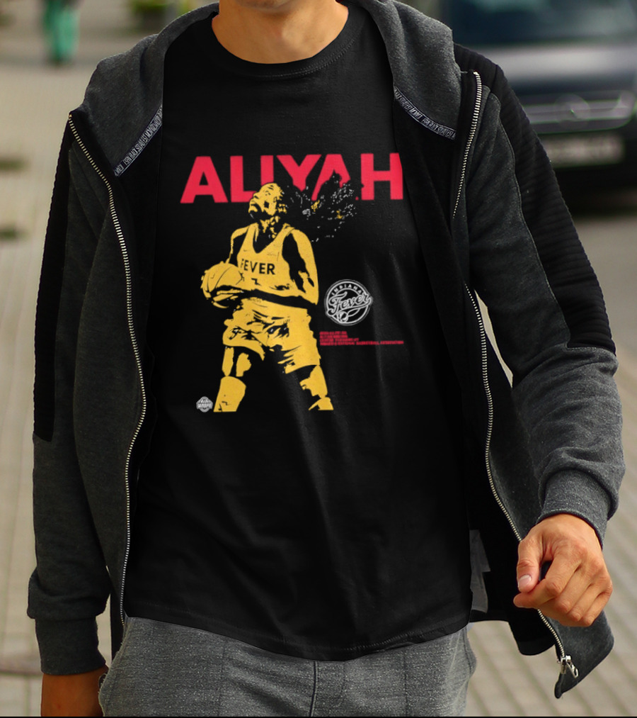 Indiana Fever Aliyah Basketball Player T-Shirt