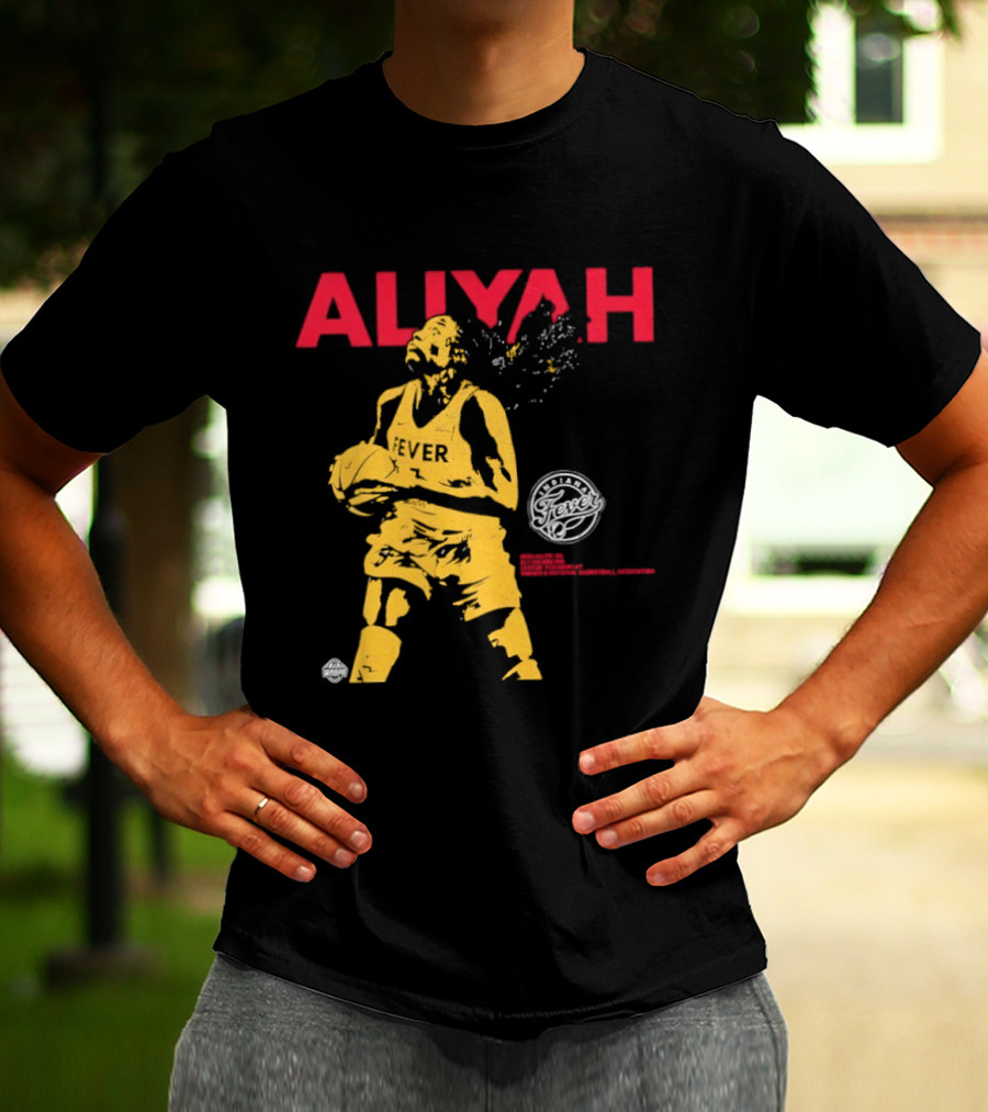 Indiana Fever Aliyah Basketball Player T-Shirt
