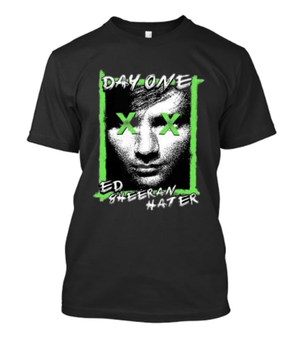 Day One Ed Sheeran Hater Punkwithacamera Clay Graham Ringer T-Shirt