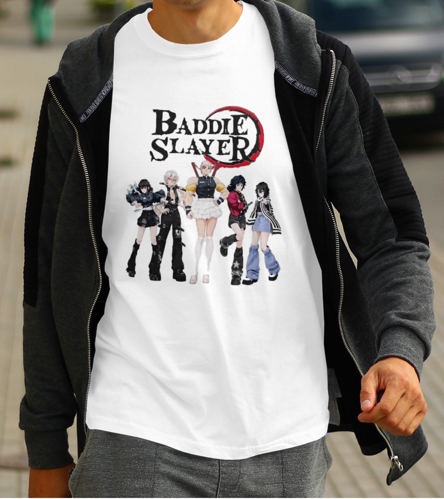 Baddie Slayer Demon Slayer Kimetsu No Yaiba Characters T-Shirt